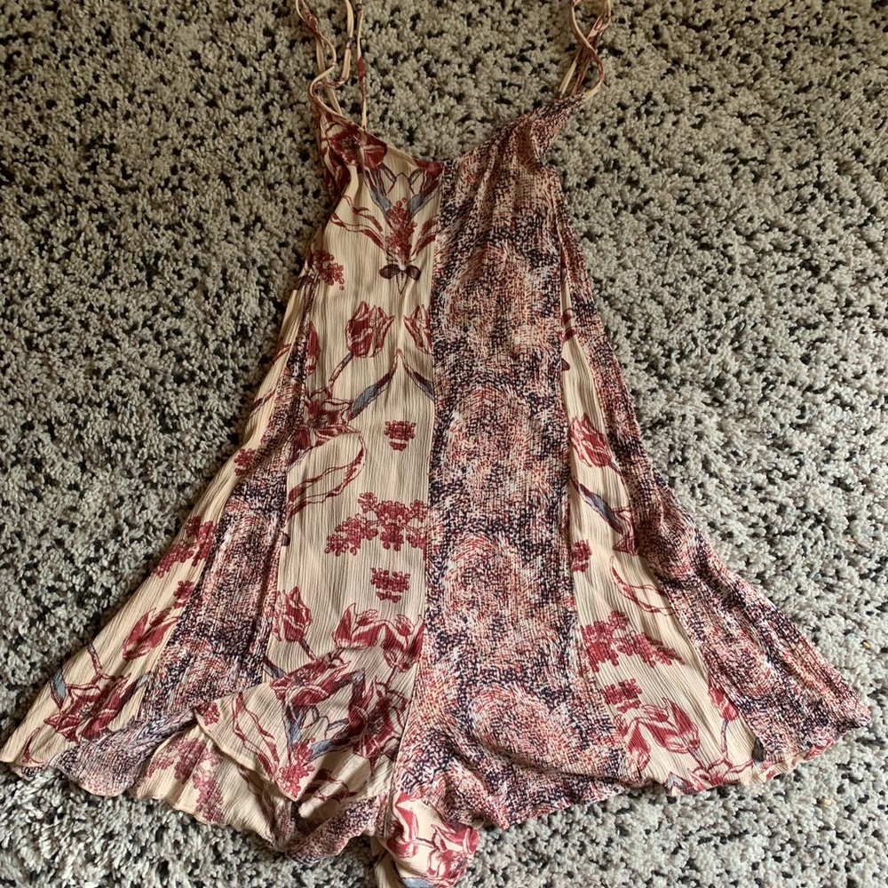 Free People Trapeze Romper. Size medium.